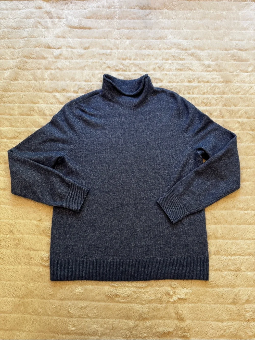 Style & Co. Women's Blue Turtleneck Sweater